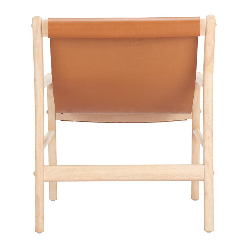 Zuo Modern Doek Accent Chair, Tan