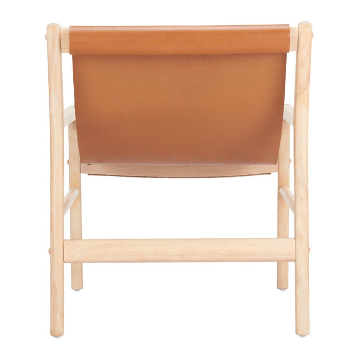 Zuo Modern Doek Accent Chair, Tan