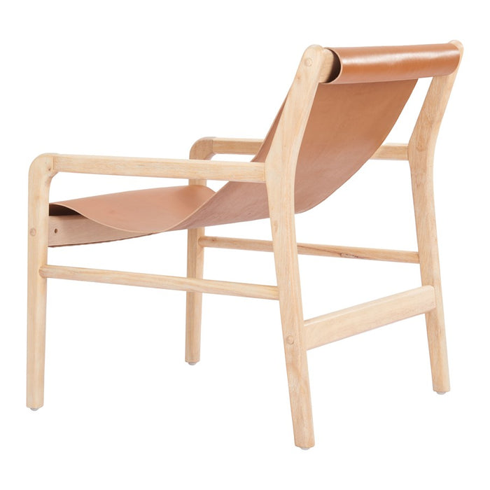 Zuo Modern Doek Accent Chair, Tan