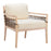 Zuo Modern Wezly Accent Chair, Ivory - 110687