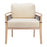 Zuo Modern Wezly Accent Chair, Ivory