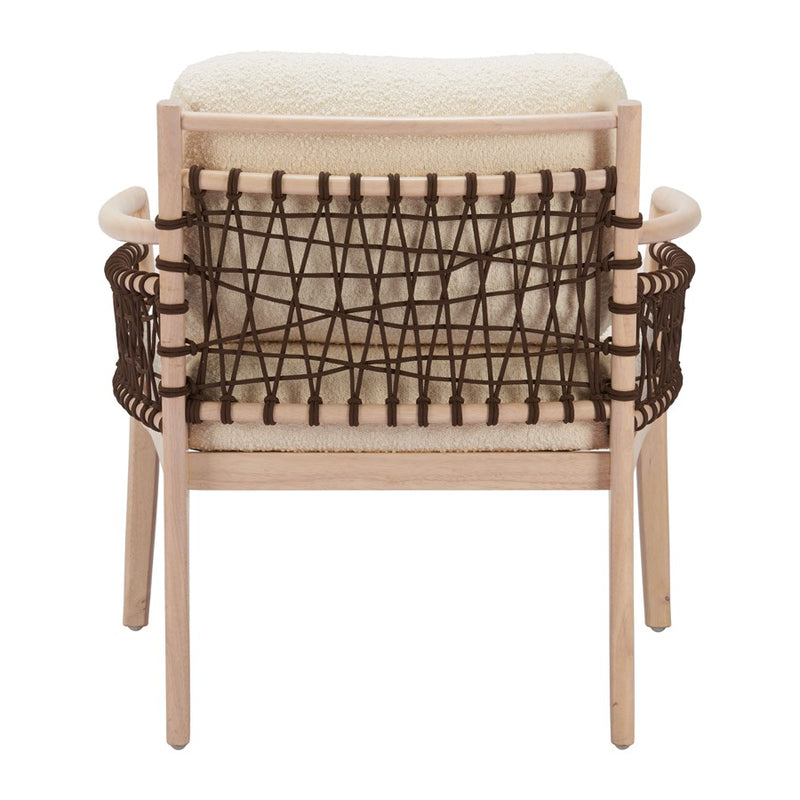 Zuo Modern Wezly Accent Chair, Ivory