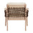 Zuo Modern Wezly Accent Chair, Ivory
