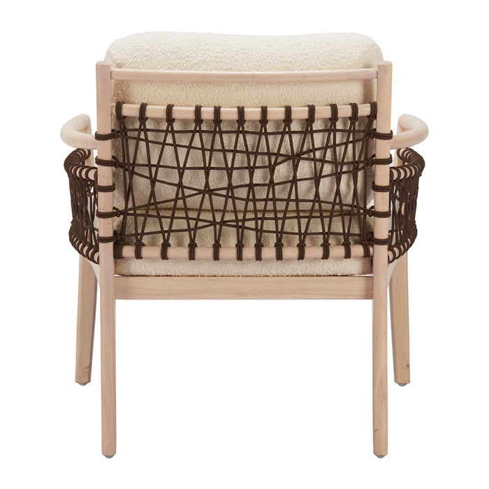 Zuo Modern Wezly Accent Chair, Ivory