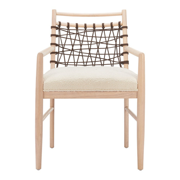 Zuo Modern Wezly Dining Chair, Set of 2, Ivory