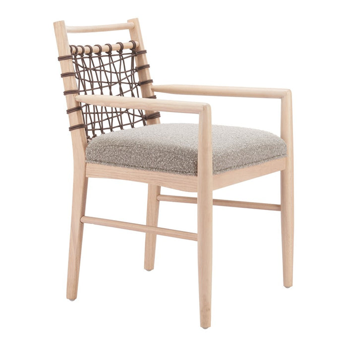 Zuo Modern Wezly Dining Chair, Set of 2, Gray