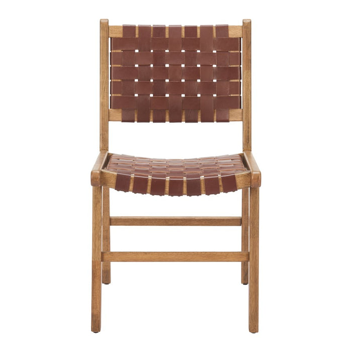 Zuo Modern Feder Dining Chair, Set of 2, Brown