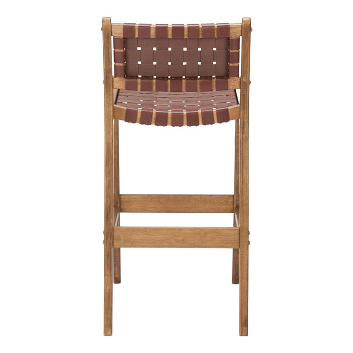 Zuo Modern Feder BarStool/Set of 2, Brown