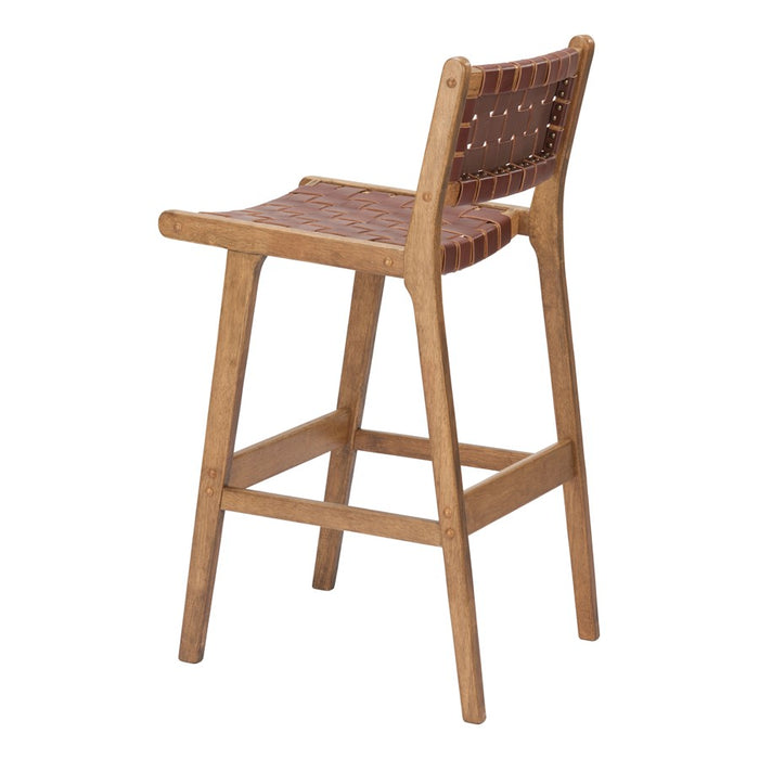 Zuo Modern Feder BarStool/Set of 2, Brown