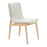 Zuo Modern Raha Dining Chair/Set of 2, Gray/Whitewashed - 110696