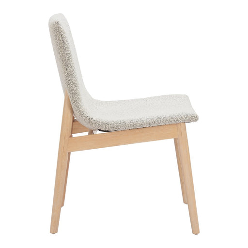Zuo Modern Raha Dining Chair, Set of 2, Gray/Whitewashed