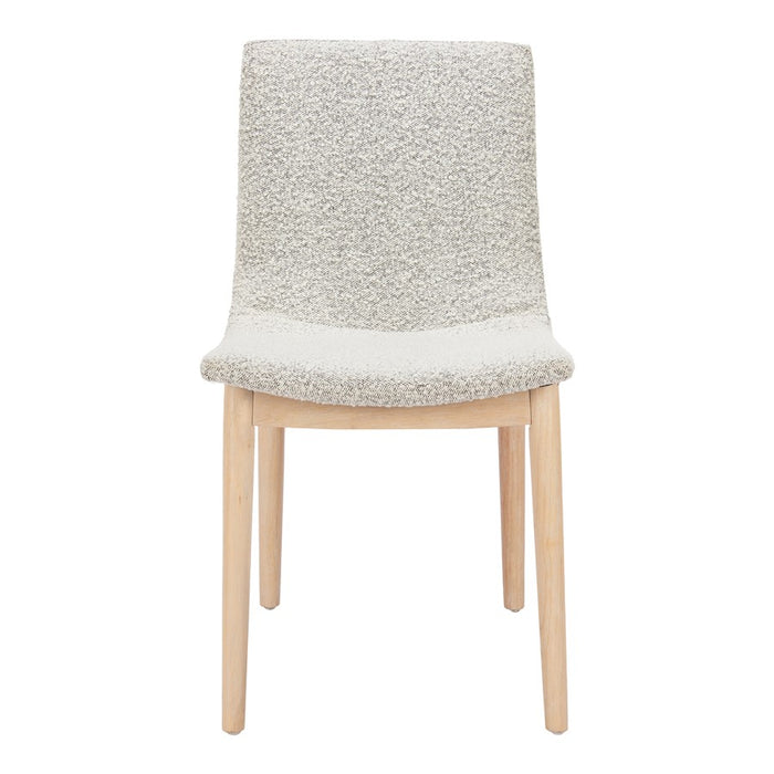 Zuo Modern Raha Dining Chair, Set of 2, Gray/Whitewashed