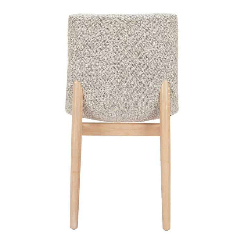 Zuo Modern Raha Dining Chair, Set of 2, Gray/Whitewashed