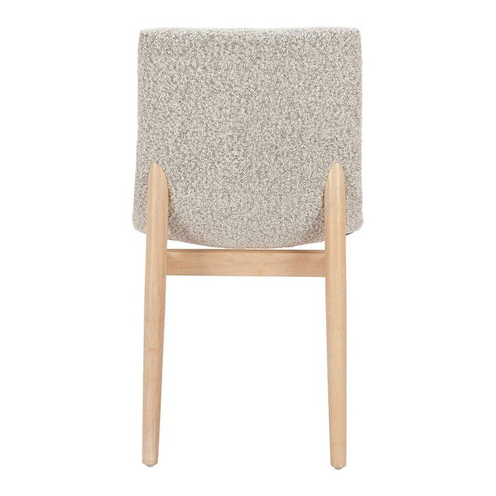Zuo Modern Raha Dining Chair, Set of 2, Gray/Whitewashed
