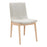 Zuo Modern Raha Dining Chair, Set of 2, Gray/Whitewashed