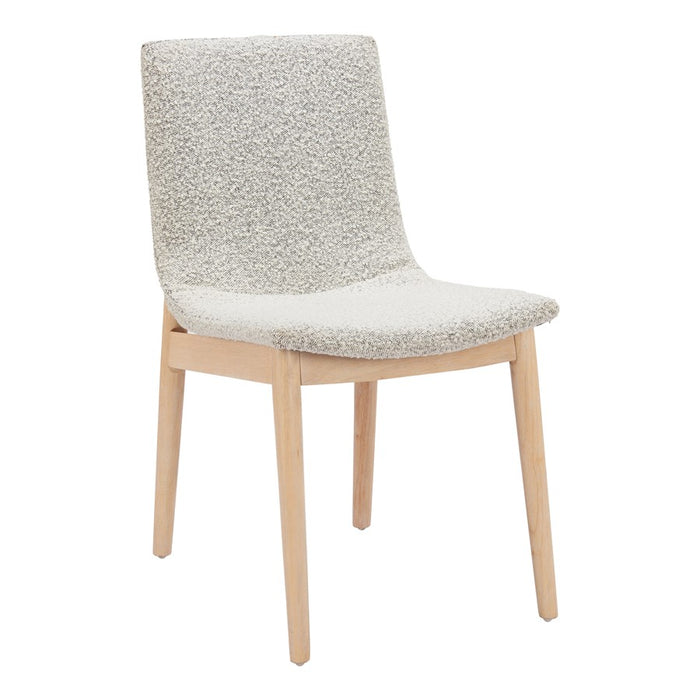Zuo Modern Raha Dining Chair, Set of 2, Gray/Whitewashed
