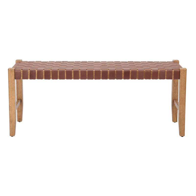 Zuo Modern Bandani Bench, Brown
