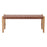 Zuo Modern Bandani Bench, Brown