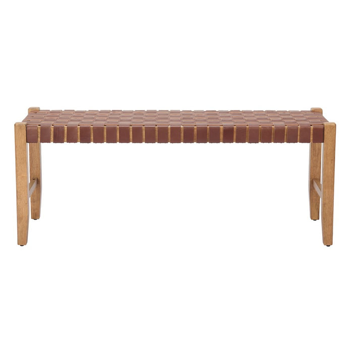 Zuo Modern Bandani Bench, Brown