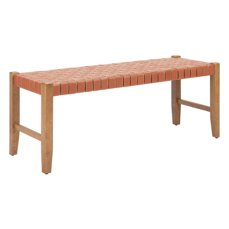 Zuo Modern Bandani Bench, Tan - 110701