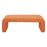 Zuo Modern Nendo Bench, Abstract Orange