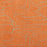 Zuo Modern Nendo Bench, Abstract Orange