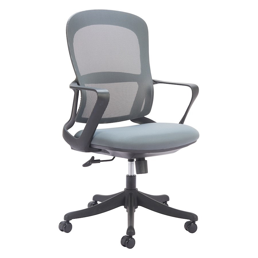 Zuo Modern Delo Office Chair, Gray - 110703