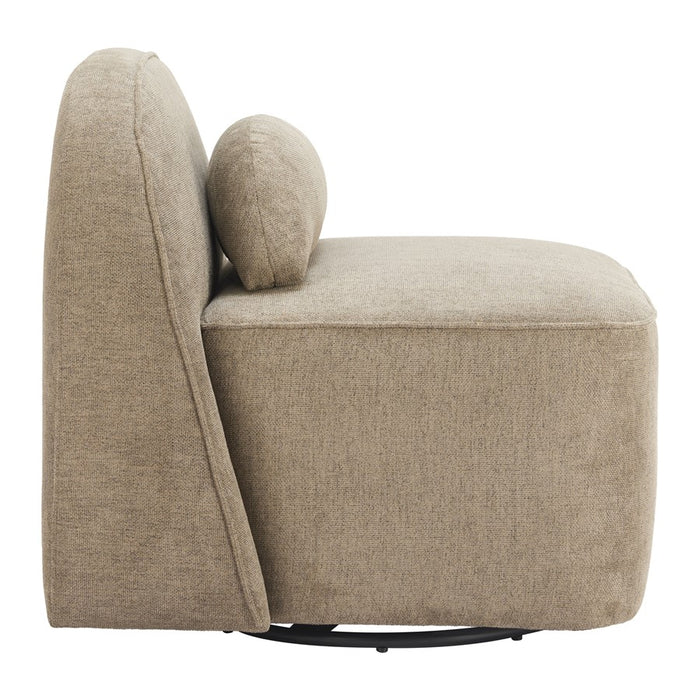 Zuo Modern Kakao Swivel Chair, Olive Brown