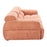 Zuo Modern Alis Modular Sectional, Orange