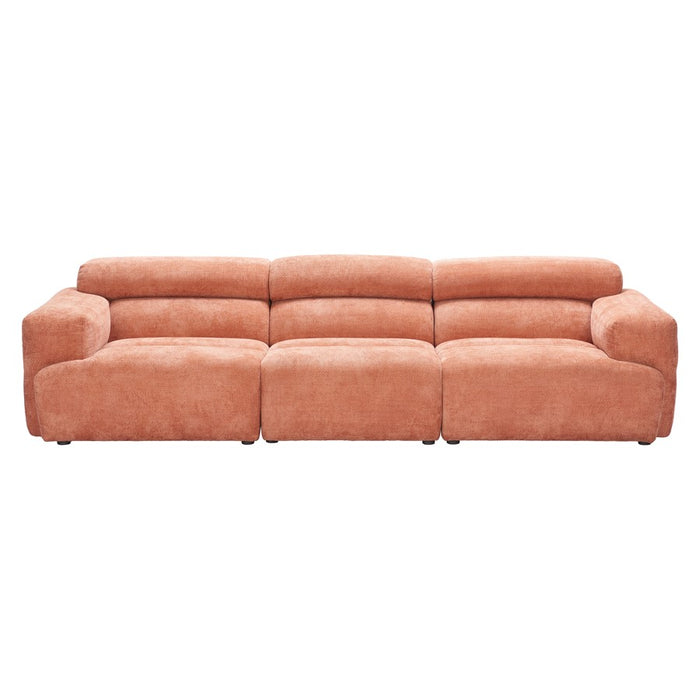 Zuo Modern Alis Modular Sectional, Orange