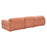 Zuo Modern Alis Modular Sectional, Orange