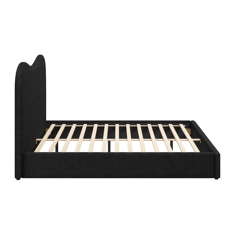 Zuo Modern Sele King Bed, Black