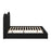 Zuo Modern Sele King Bed, Black