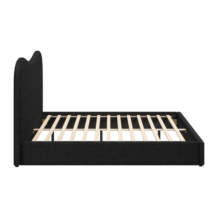 Zuo Modern Sele King Bed, Black