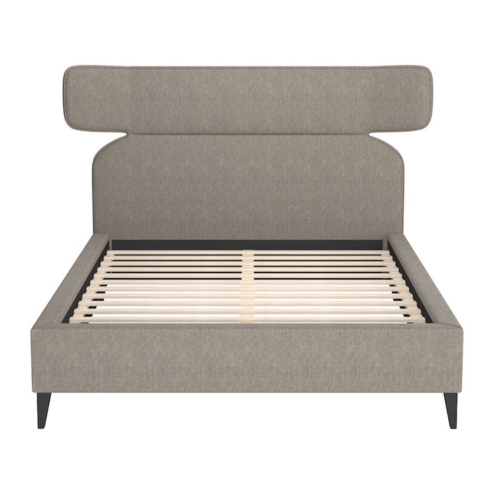 Zuo Modern Dusa Queen Bed, Olive Brown
