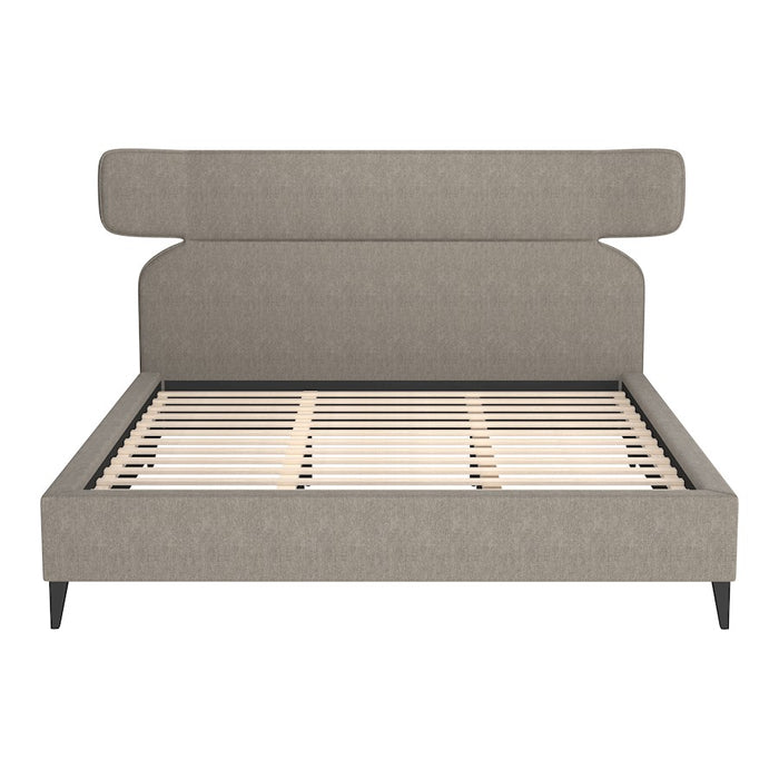 Zuo Modern Dusa King Bed, Olive Brown