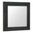 Zuo Modern Kare Mirror, Black
