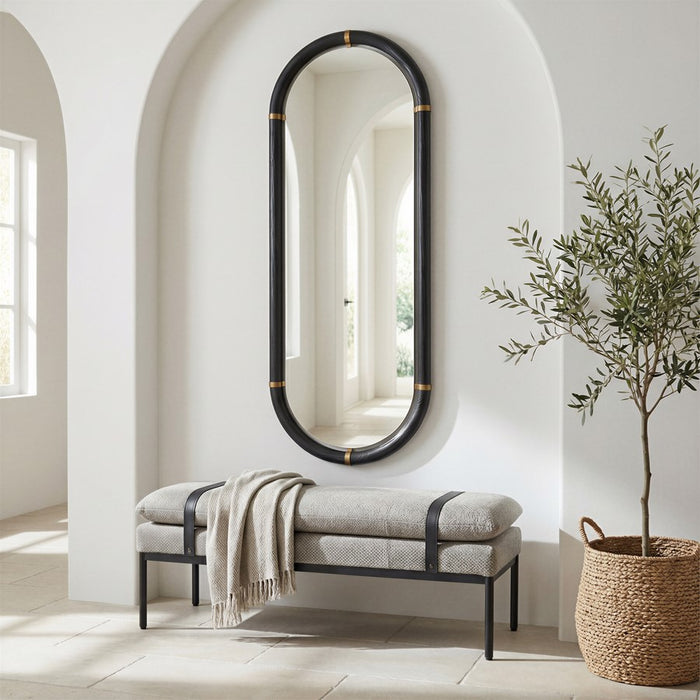 Zuo Modern Brilo Mirror, Black