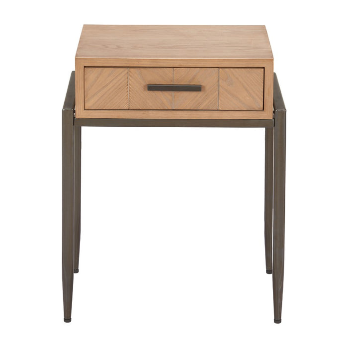 Zuo Modern Verec Side Table, Natural