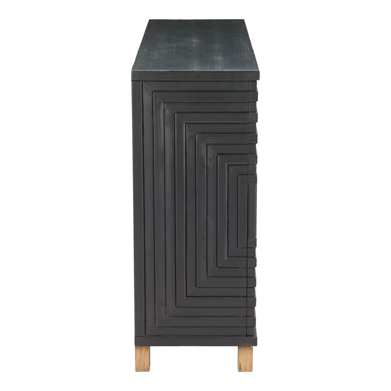 Zuo Modern Trazo Cabinet, Black