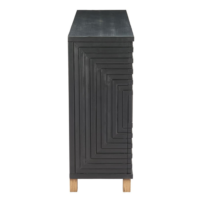 Zuo Modern Trazo Cabinet, Black