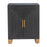 Zuo Modern Trazo Side Table, Black