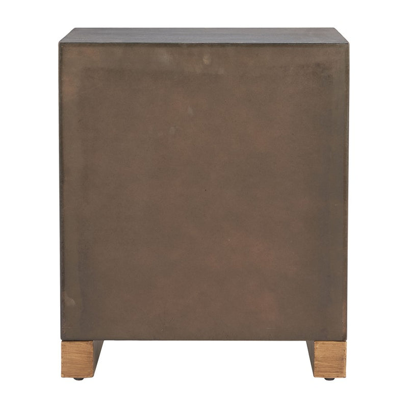 Zuo Modern Sivar Side Table, Espresso