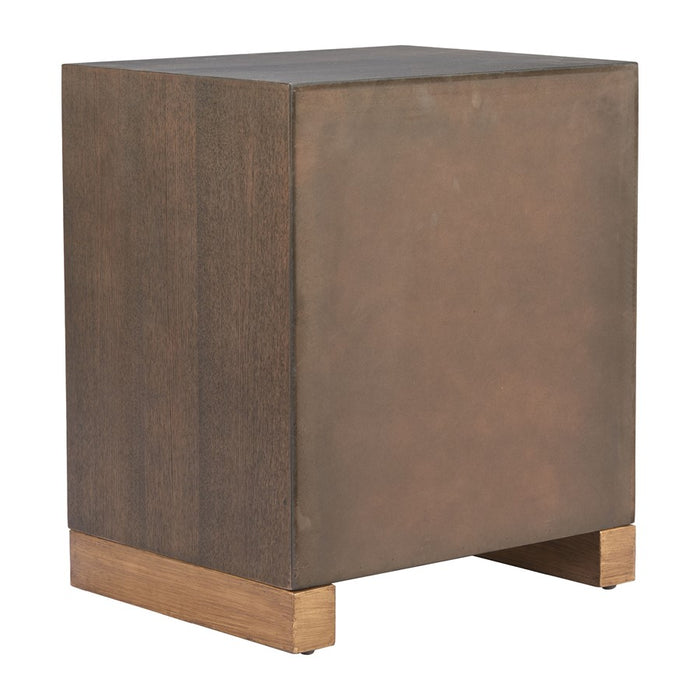 Zuo Modern Sivar Side Table, Espresso