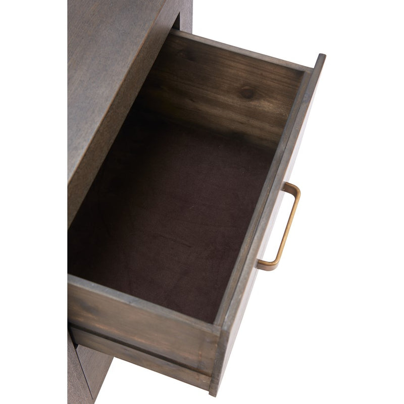 Zuo Modern Sivar Side Table, Espresso