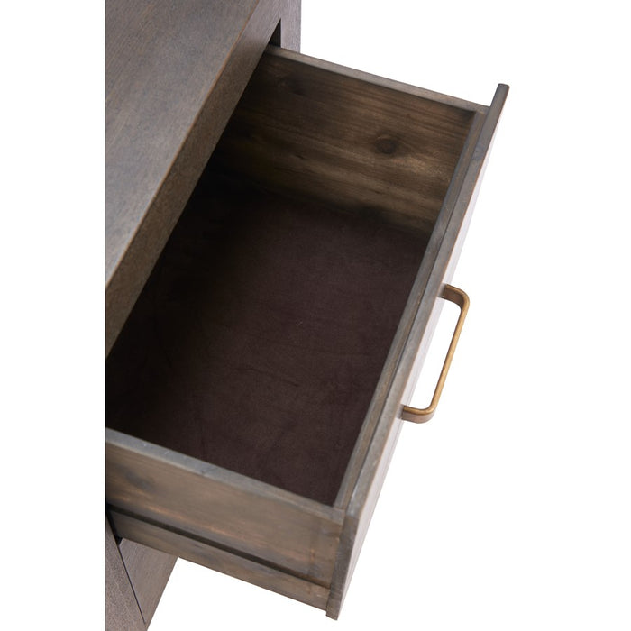 Zuo Modern Sivar Side Table, Espresso