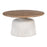 Zuo Modern Goblet Coffee Table, Brown/White
