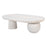 Zuo Modern Gihak Coffee Table, Whitewashed