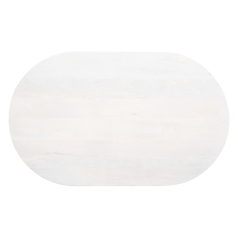 Zuo Modern Gihak Coffee Table, Whitewashed