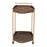 Zuo Modern Stela Bar Cart, Walnut